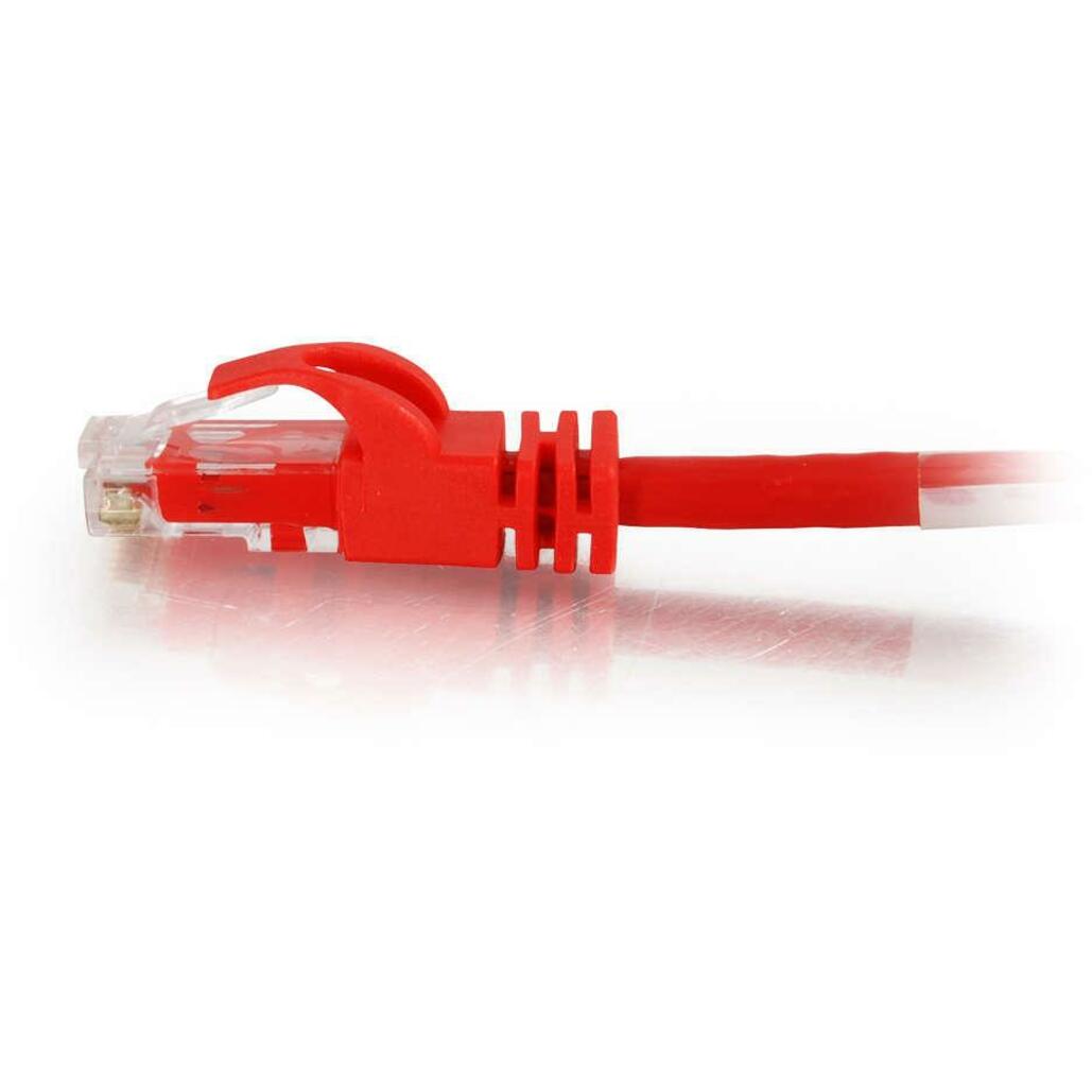 C2G-7ft Cat6 Snagless Crossover Unshielded (UTP) Network Patch Cable - Red