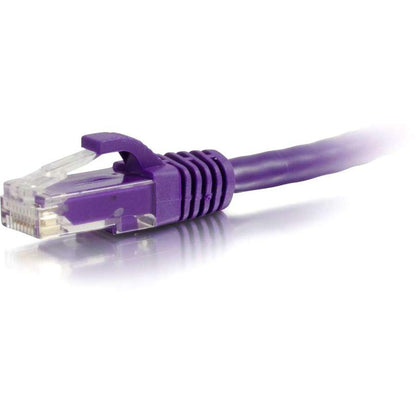 C2G 100ft Cat6 Snagless Unshielded (UTP) Network Patch Cable - Purple