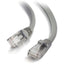 C2G-125ft Cat6 Snagless Unshielded (UTP) Network Patch Cable - Gray
