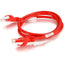 C2G-10ft Cat6 Snagless Crossover Unshielded (UTP) Network Patch Cable - Red