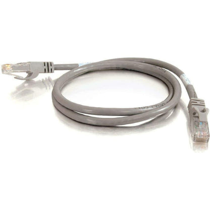 C2G-14ft Cat6 Snagless Crossover Unshielded (UTP) Network Patch Cable - Gray