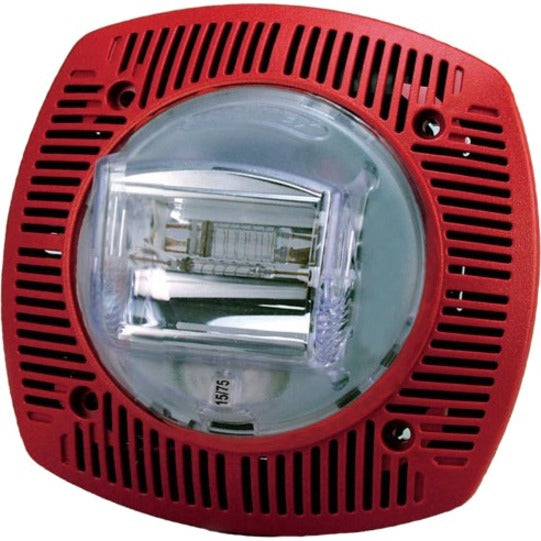 24V RED WALL SPEAKER/STROBE    