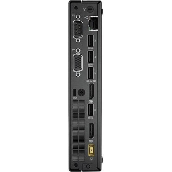 Lenovo ThinkCentre M710q 10MQS6SE00 Desktop Computer - Intel Core i5 7th Gen i5-7500T 2.70 GHz - 8 GB RAM DDR4 SDRAM - 500 GB HDD - Tiny - Black