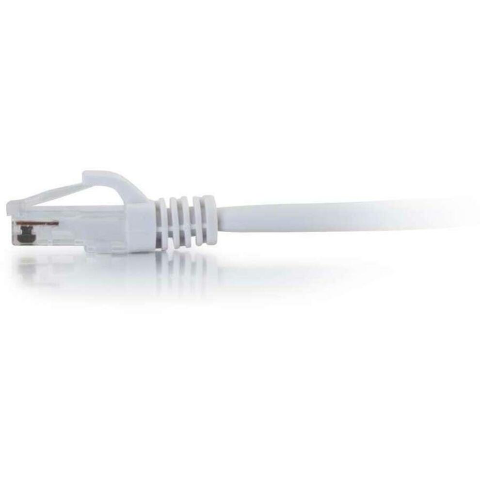 C2G-125ft Cat6 Snagless Unshielded (UTP) Network Patch Cable - White