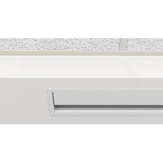 Da-Lite Advantage Series Projection Screen - Ceiling-Recessed Screen with Plenum Rated Case and Trim - 180" Screen
