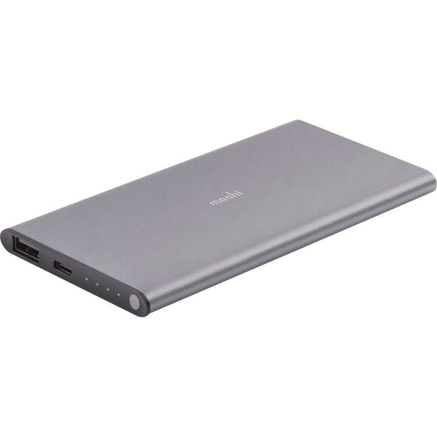 Moshi IonSlim 5K USB-C Portable Battery Ultra-thin 5000 mAh USB-C and USB-A Aluminum Construction