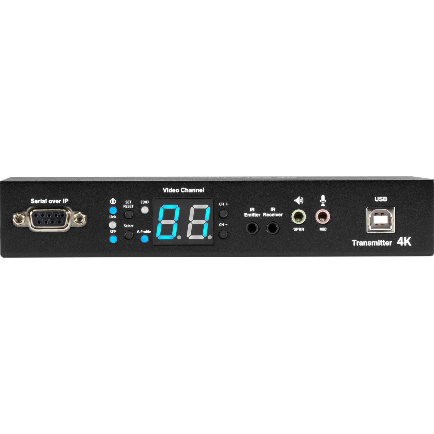 Black Box MediaCento IPX 4K Transmitter - HDMI USB Serial IR Audio