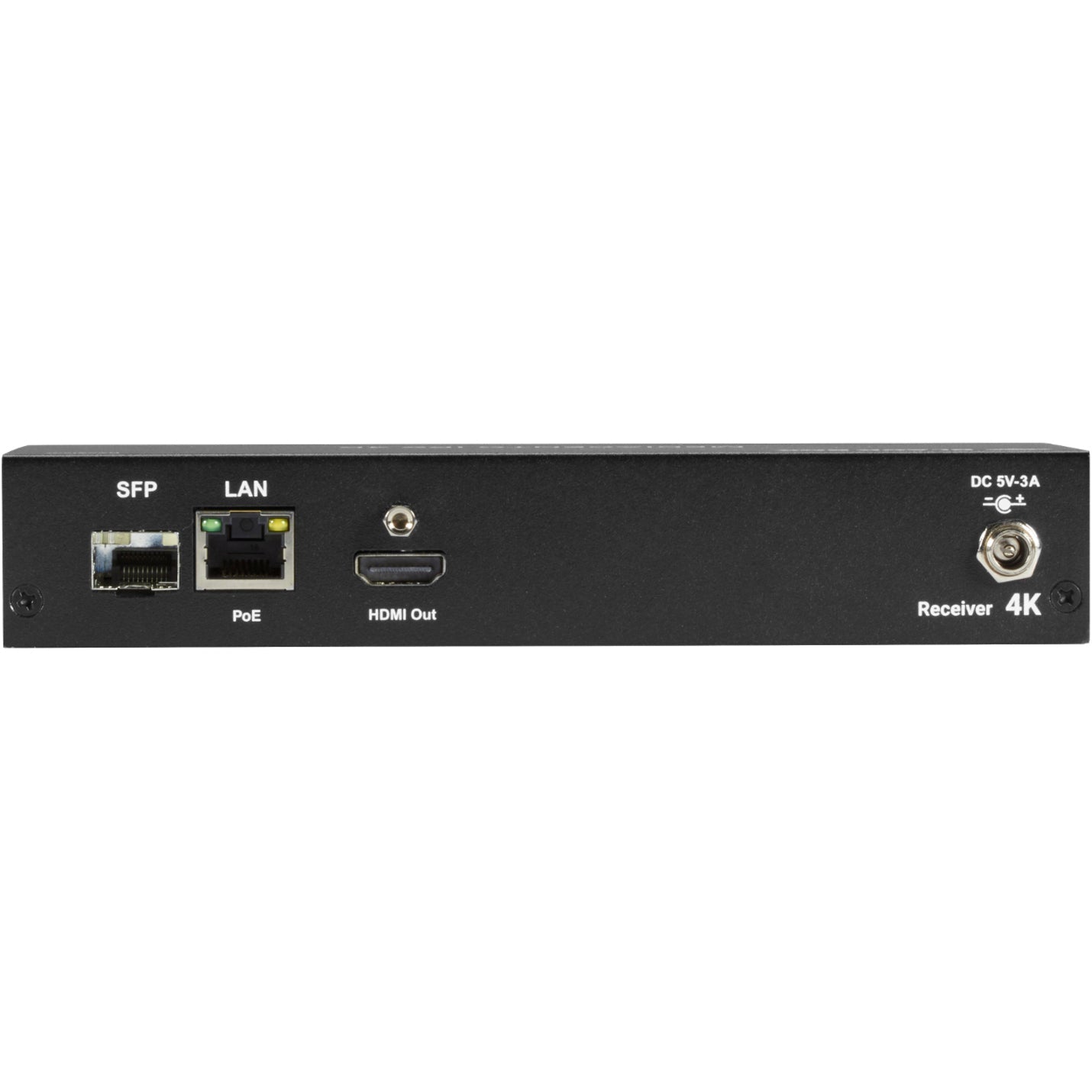 Black Box MediaCento IPX 4K Receiver - HDMI USB Serial IR Audio