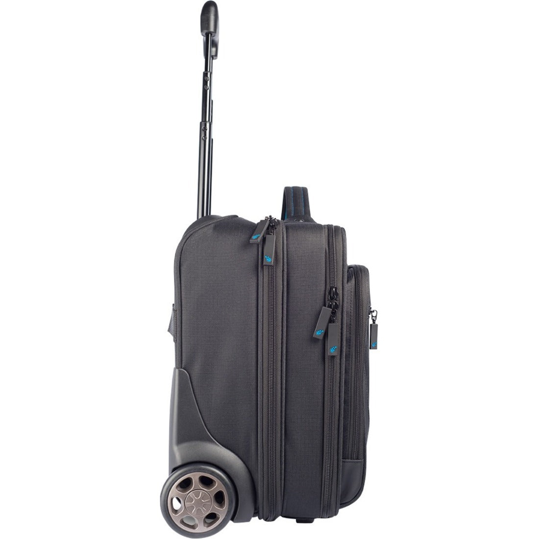 TechProducts360 Essential Carrying Case (Roller) for 17" Notebook - Black