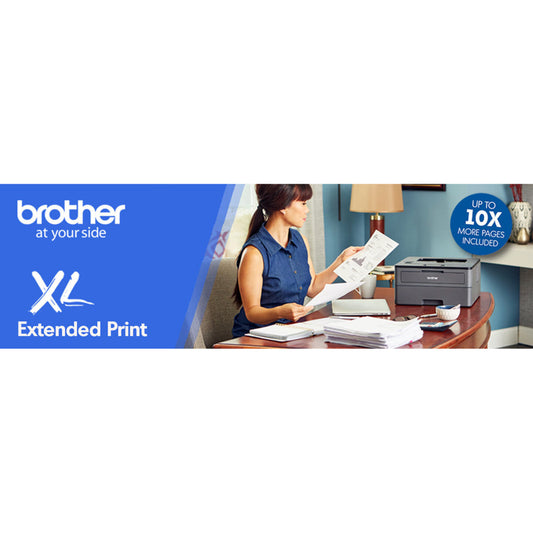 Brother HL HL-L2370DWXL Desktop Laser Printer - Monochrome