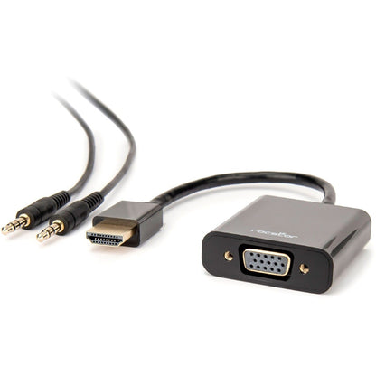 Rocstor Premium HDMI to VGA + 3.5mm Audio Adapter