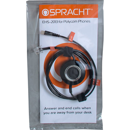 Spracht Electronic Hook Switch CABLE (EHS) for The ZuM Maestro DECT Headsets for Polycom Phones (EHS-2013)