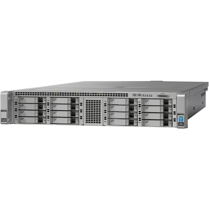 Cisco C240 M4 2U Rack Server - Intel Xeon E5-2650 v4 2.20 GHz - 256 GB RAM - 12Gb/s SAS Serial ATA Controller