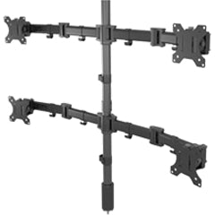 Middle Atlantic Desk Mount for LCD Monitor - Black