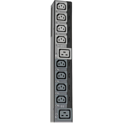 Tripp Lite 10kW 200-240V 3PH Switched PDU LX Interface Gigabit 30 Outlets L21-30P Input LCD 1.8 m Cord 0U 1.8 m Height TAA