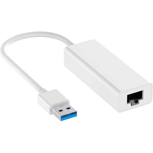 Axiom USB-A 3.0 Male to Gigabit Ethernet (RJ45) Female Adapter