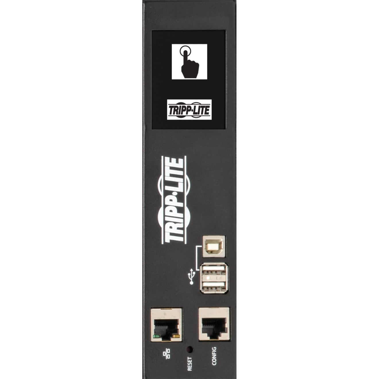 Tripp Lite 14.5kW 200-240V 3PH Monitored PDU LX Interface Gigabit 48 Outlets IEC 309 60A Blue Input LCD 3 m Cord 0U 1.8 m Height TAA