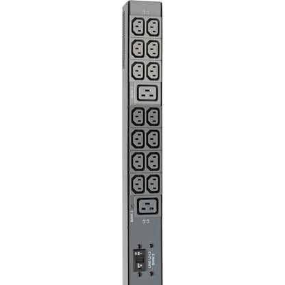 Tripp Lite 14.5kW 200-240V 3PH Monitored PDU LX Interface Gigabit 48 Outlets IEC 309 60A Blue Input LCD 3 m Cord 0U 1.8 m Height TAA