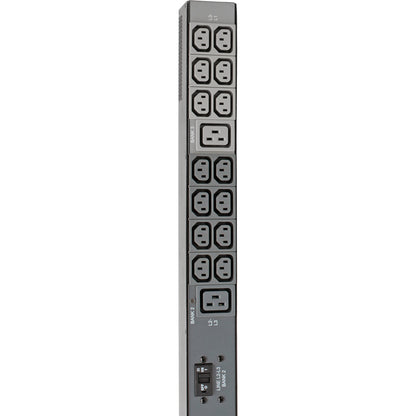 Tripp Lite 10kW 200-240V 3PH Monitored PDU LX Interface Gigabit 48 Outlets NEMA L21-30P LCD 3 m Cord 0U 1.8 m Height TAA