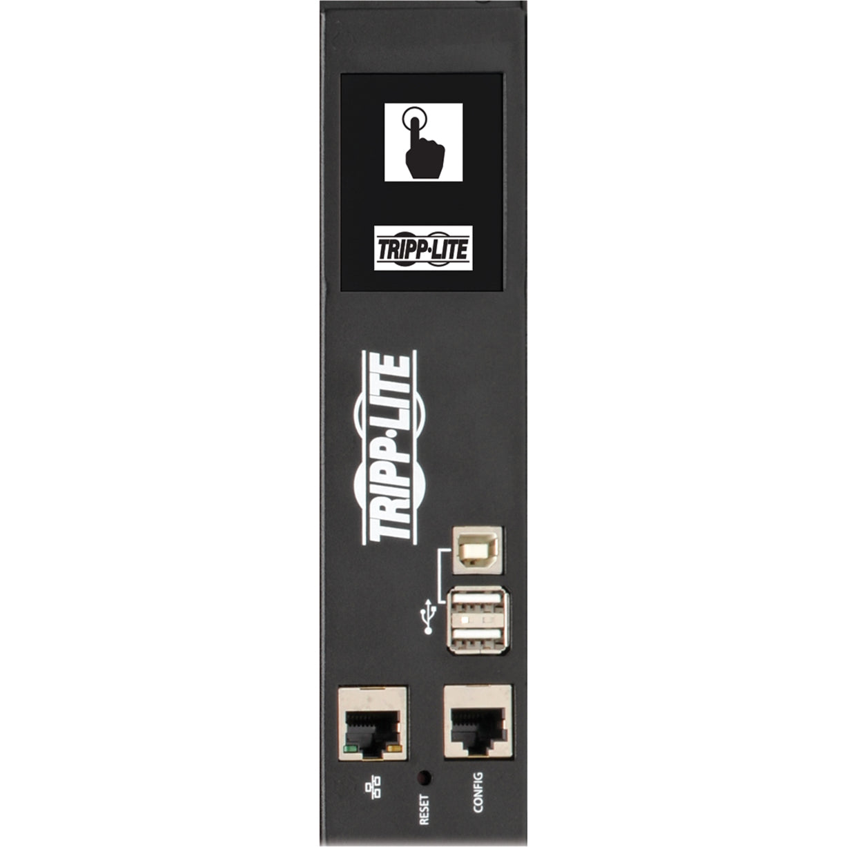 Tripp Lite 10kW 200-240V 3PH Monitored PDU LX Interface Gigabit 48 Outlets L21-30P Input LCD 1.8 m Cord 0U 1.8 m Height TAA