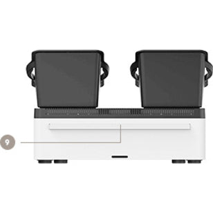 Belkin Store and Charge Go with Portable Trays (USB Compatible)