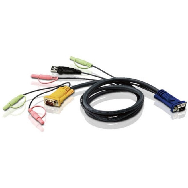 ATEN 2L-5305U USB KVM Cable with 3 in 1 SPHD and Audio
