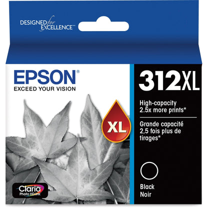 Epson Claria Photo HD T312XL Original Inkjet Ink Cartridge - Black - 1 Pack