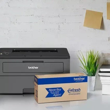 Brother HL-L2370DW Monochrome Compact Laser Printer with Wireless & Ethernet and Duplex Printing