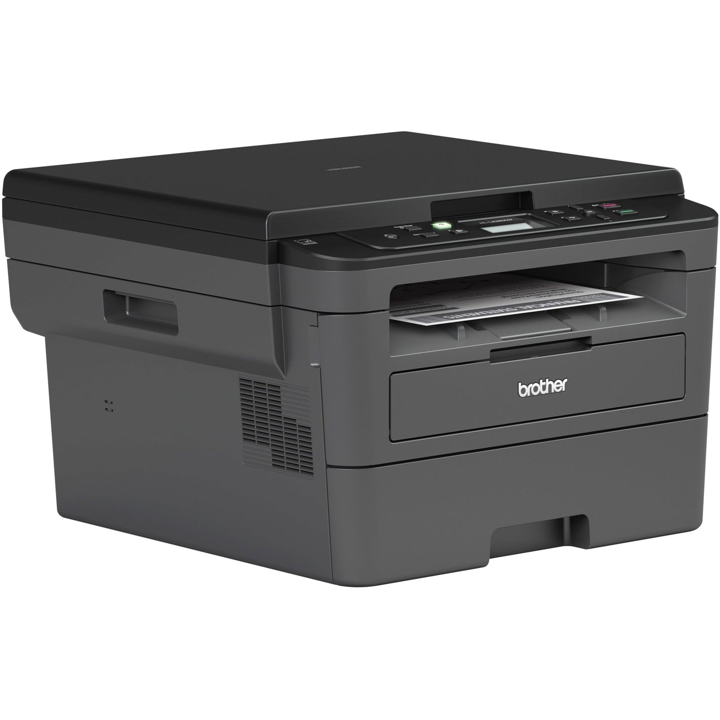 Brother HL-L2390DW Monochrome Laser Printer with Convenient Flatbed Copy & Scan Duplex and Wireless Printing