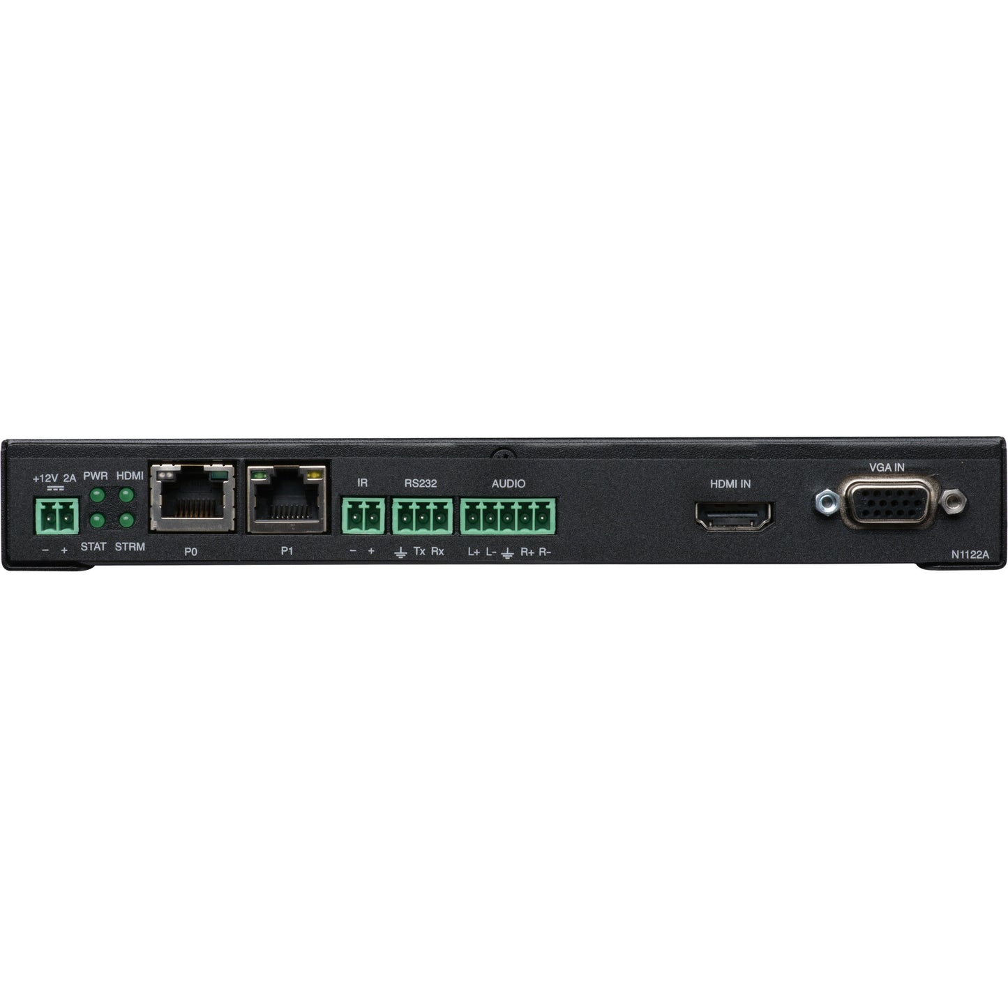 AMX Minimal Proprietary Compression Video Over IP Encoder with PoE AES67 Support