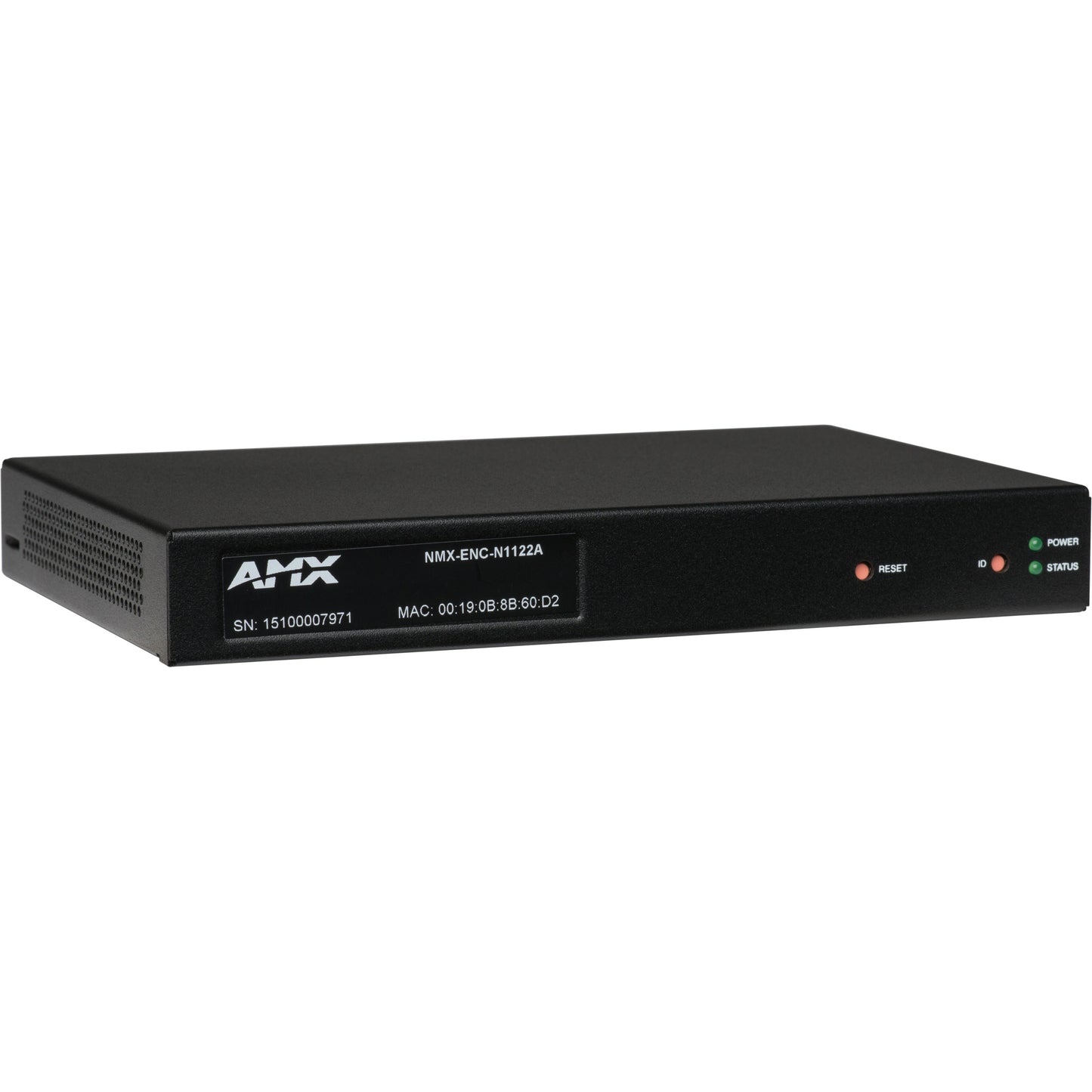 AMX Minimal Proprietary Compression Video Over IP Encoder with PoE AES67 Support