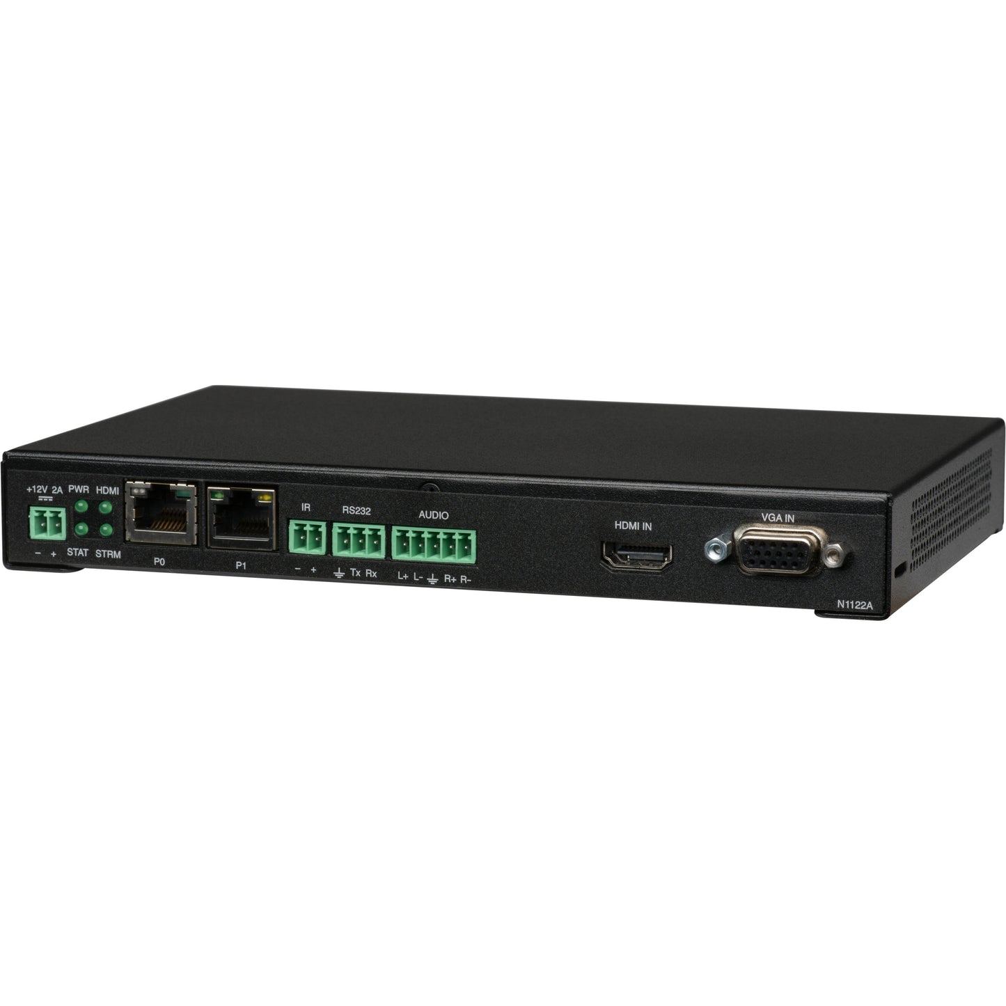 AMX Minimal Proprietary Compression Video Over IP Encoder with PoE AES67 Support