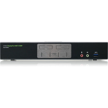 IOGEAR 4-Port 4K DisplayPort KVMP Switch with Dual Video Out and RS-232