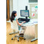 Fellowes Lotus&trade; VE Sit-Stand Workstation - Single