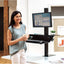 Fellowes Lotus&trade; VE Sit-Stand Workstation - Single