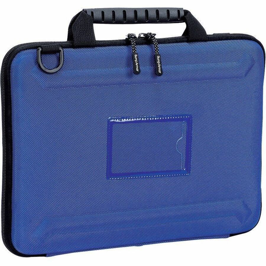 Bump Armor Carrying Case for 11" to 11.6" Notebook ID Card - Blue