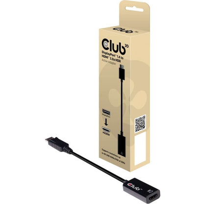 Club 3D DisplayPort 1.4 to HDMI 2.0a HDR