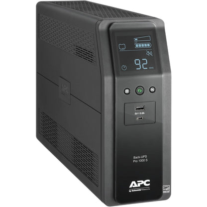 APC by Schneider Electric Back-UPS Pro BR1000MS 1.0KVA Tower UPS