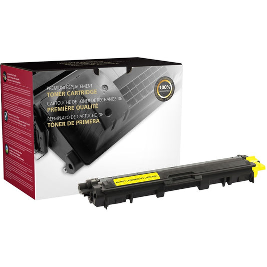 Clover Technologies Remanufactured Laser Toner Cartridge - Alternative for Brother TN221 - Yellow Pack