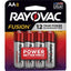 Rayovac Fusion Advanced Alkaline AA Batteries