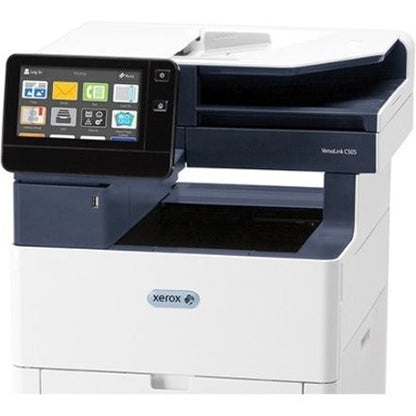 Xerox VersaLink C505 C505/YS LED Multifunction Printer-Color-Copier/Scanner-45 ppm Mono/45 ppm Color Print-1200x2400 Print-Automatic Duplex Print-120000 Pages Monthly-700 sheets Input-Color Scanner-600 Optical Scan-Gigabit Ethernet-1