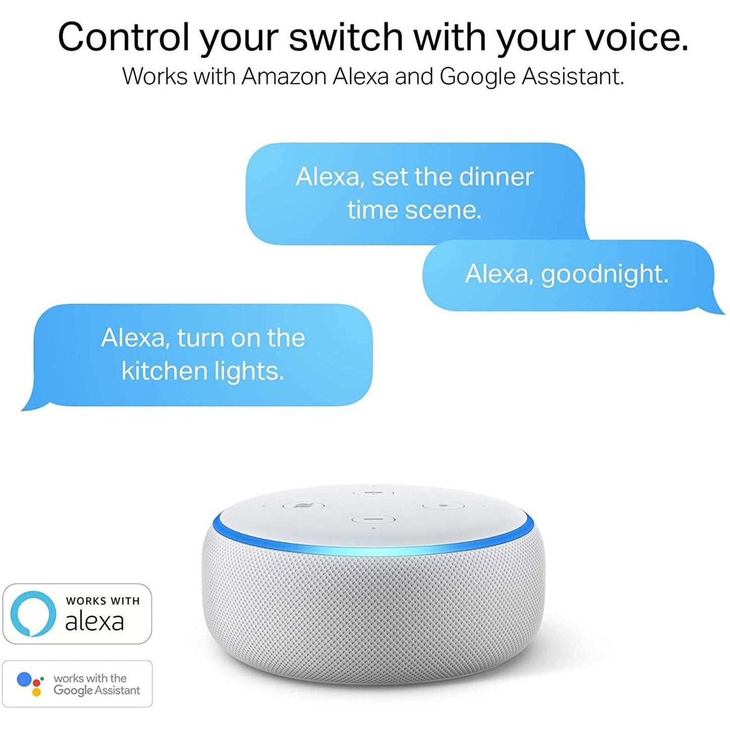 TP-Link Kasa Smart HS210 KIT (2-pack) - Kasa Smart 3 Way Switch