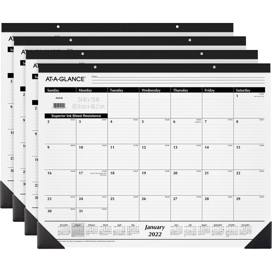 At-A-Glance Classic Monthly Desk Pad