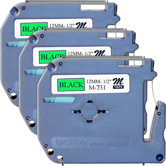 Brother P-touch Nonlaminated M Series Tape Cartridge