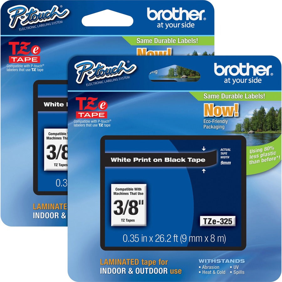 Brother P-touch TZe Laminated Tape Cartridges