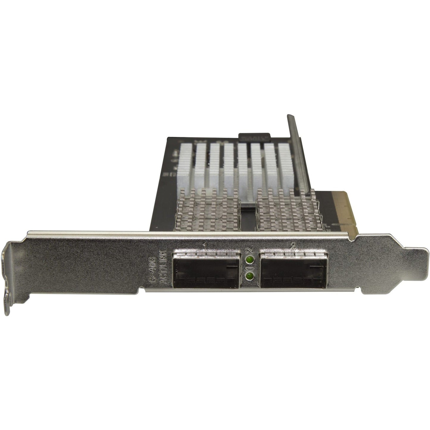 StarTech.com Dual Port 40G QSFP+ Network Card - Intel XL710 Open QSFP+ Converged Adapter PCIe 40 Gigabit Fiber Ethernet Server 40GbE NIC