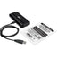 Tripp Lite Portable Charger 2x USB-A 12000mAh Power Bank Lithium-Ion Auto Sensing Black