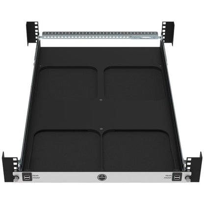 Rack Solutions 1U Mini Rack Access Tool-Less Shelf for Four Apple Mac Mini with USB