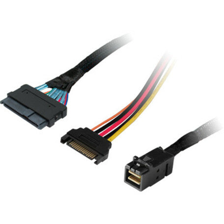 HighPoint SFF-8643 to U.2 SFF-8639 connector with 15-pin SATA Power Connector