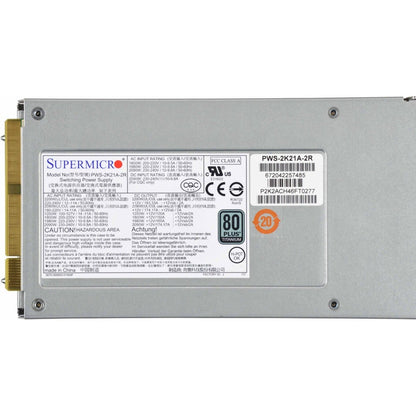 Supermicro 2200W 2U Redundant Power Supply